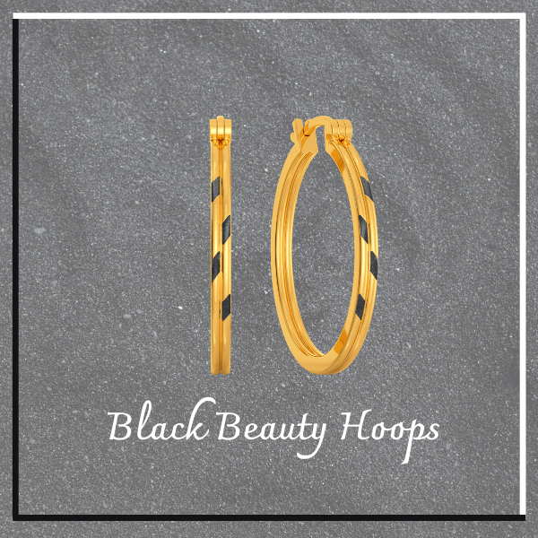 Black beauty hoops