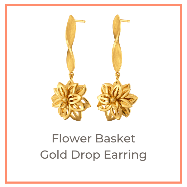 Bountiful Flowers Melorra Gold Jewellery