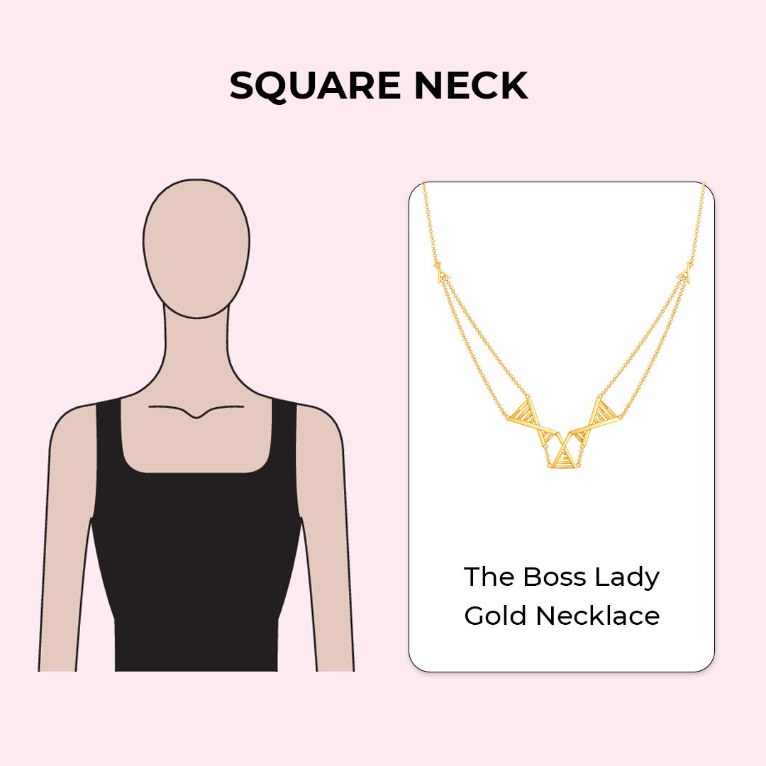 Necklace Complementing Your Neckline #Guide - Melorra