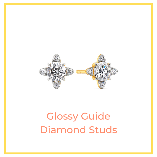 Glossy Guide Diamond Studs