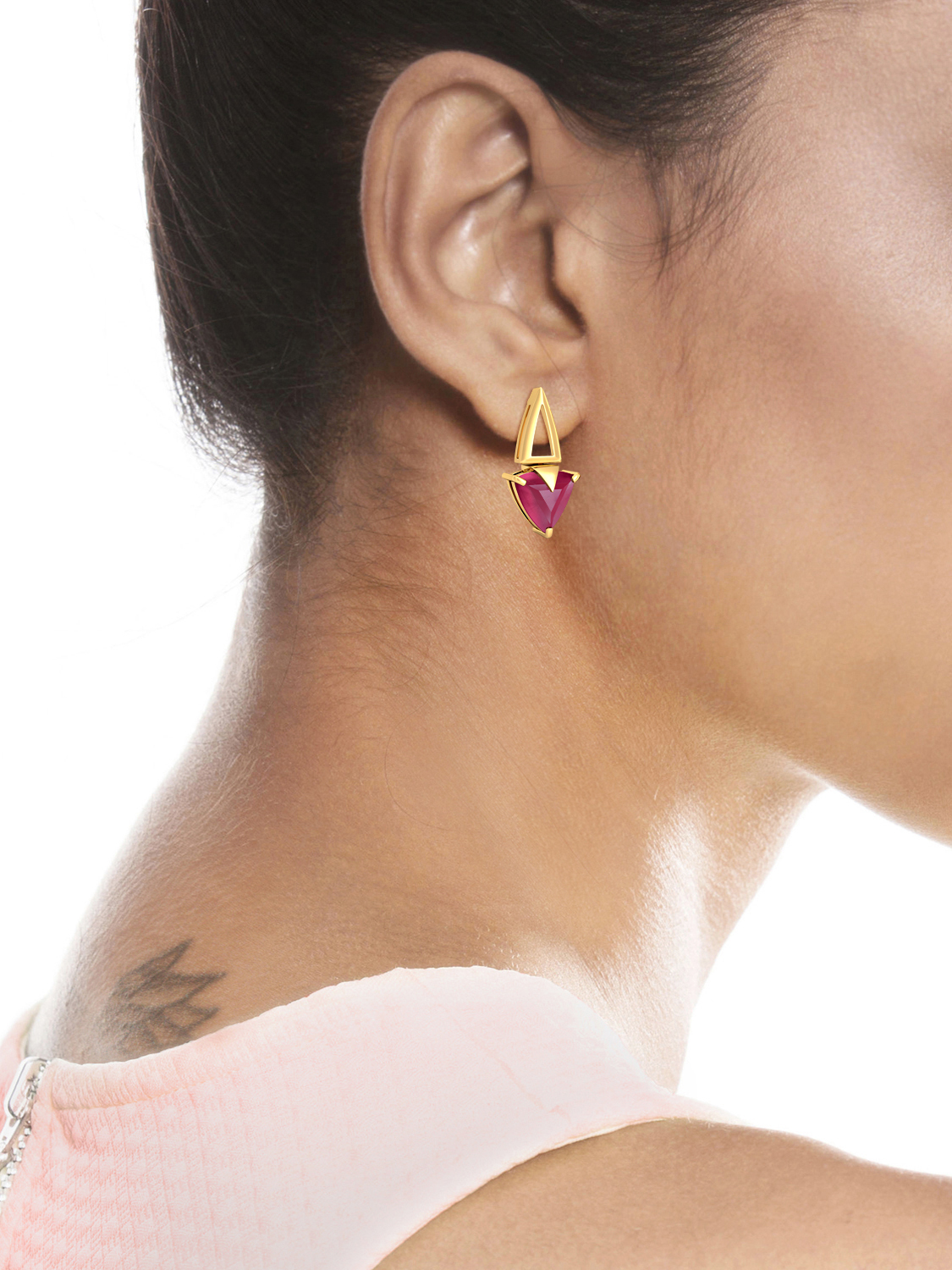 gemstone earring