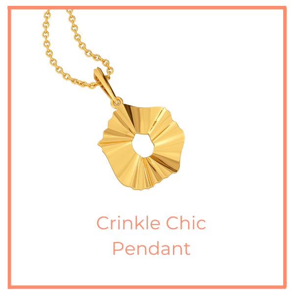Crinkle Chic Pendant