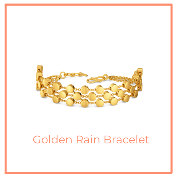Golden Rain Bracelet
