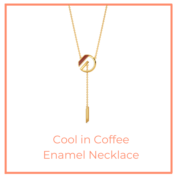 Cool In Coffee Necklace