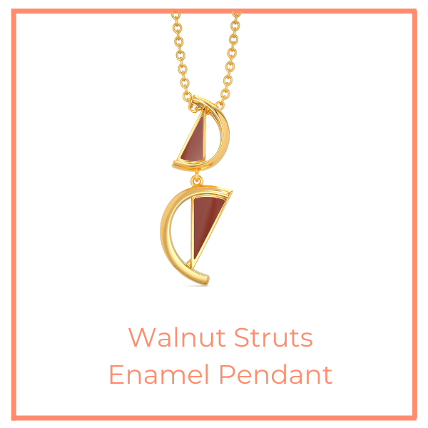 Walnut Struts Pendant