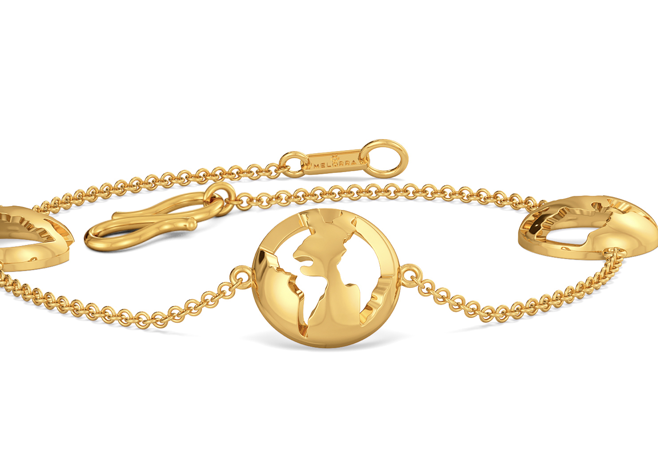 One Earth Gold Bracelet