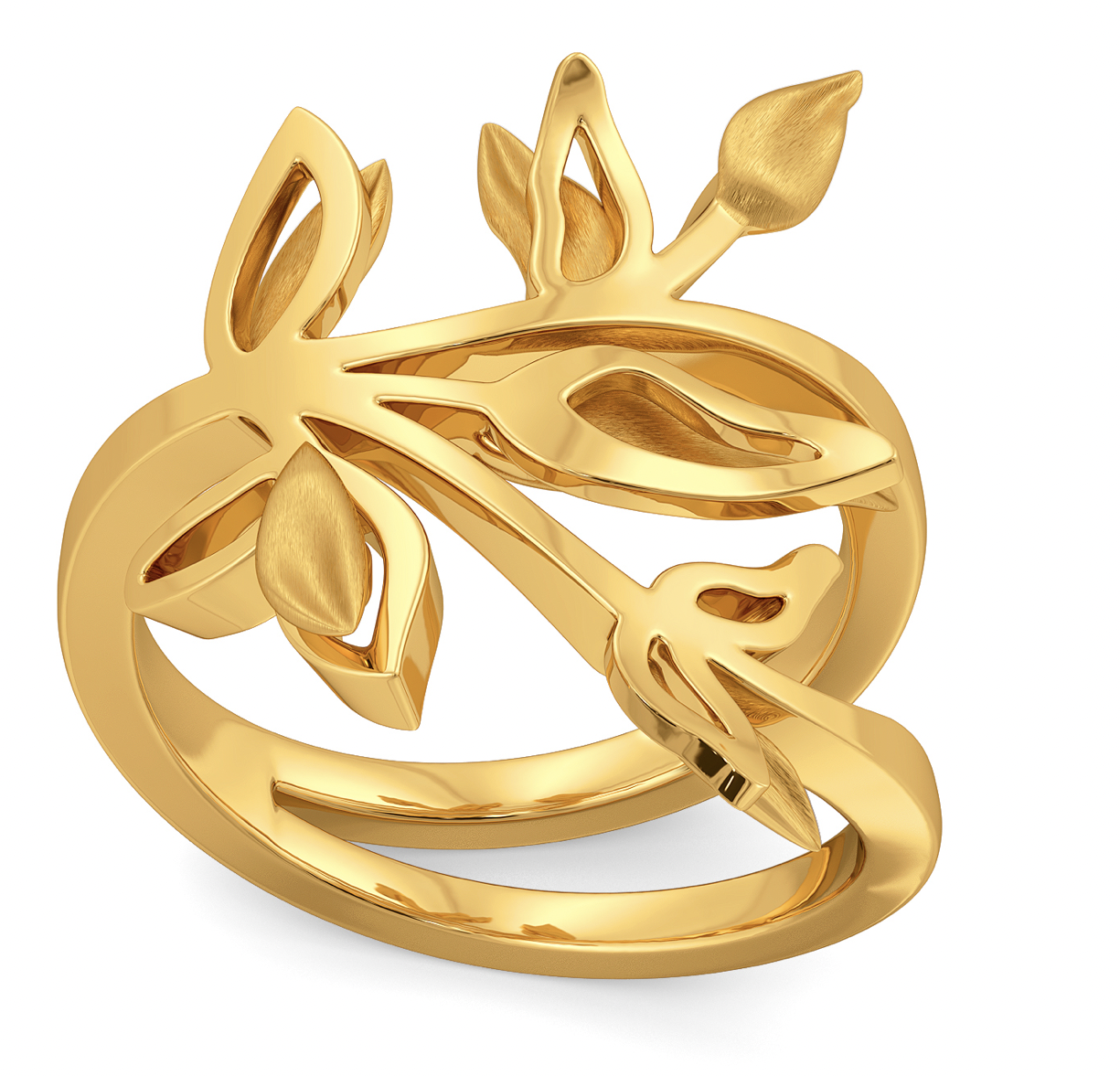 Summer Blooms Gold Ring