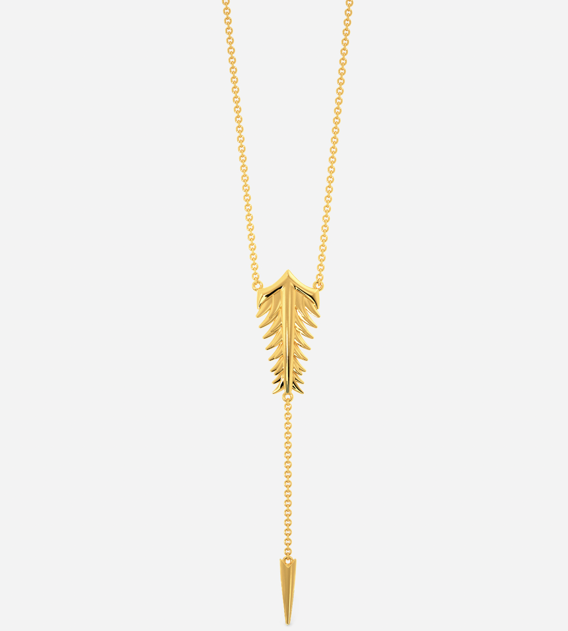 Dragon Wings Gold Necklace