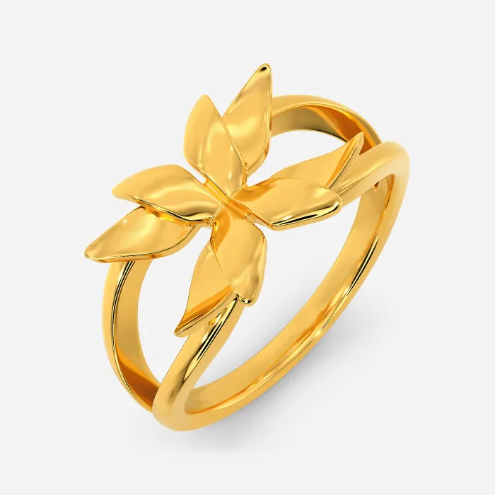 Dragon Blaze Gold Ring