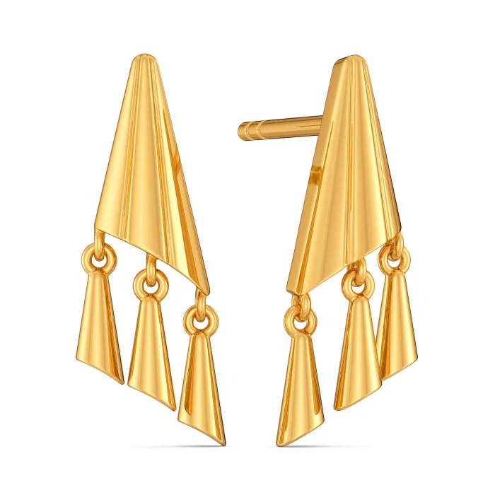 Top 10 Lightweight Gold Earrings to Style with a Western Outfit - Melorra