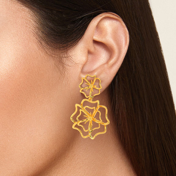 Rare-Bloom-Gold-Earrings
