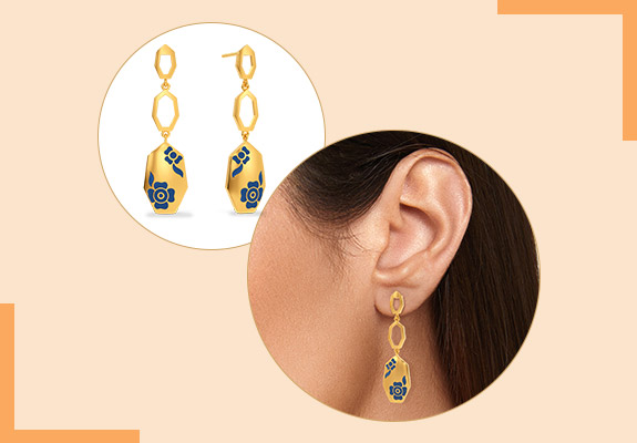 Express-In-Embellished-Gold-Earrings