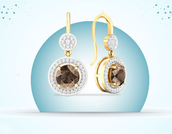 Chocolat-Diamond-Earrings